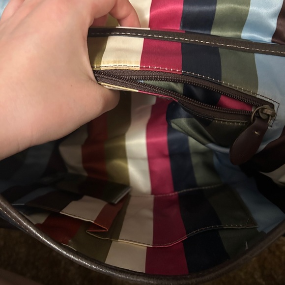 Coach 11141 legacy Leigh cc brown handbag satchel - Picture 5 of 5